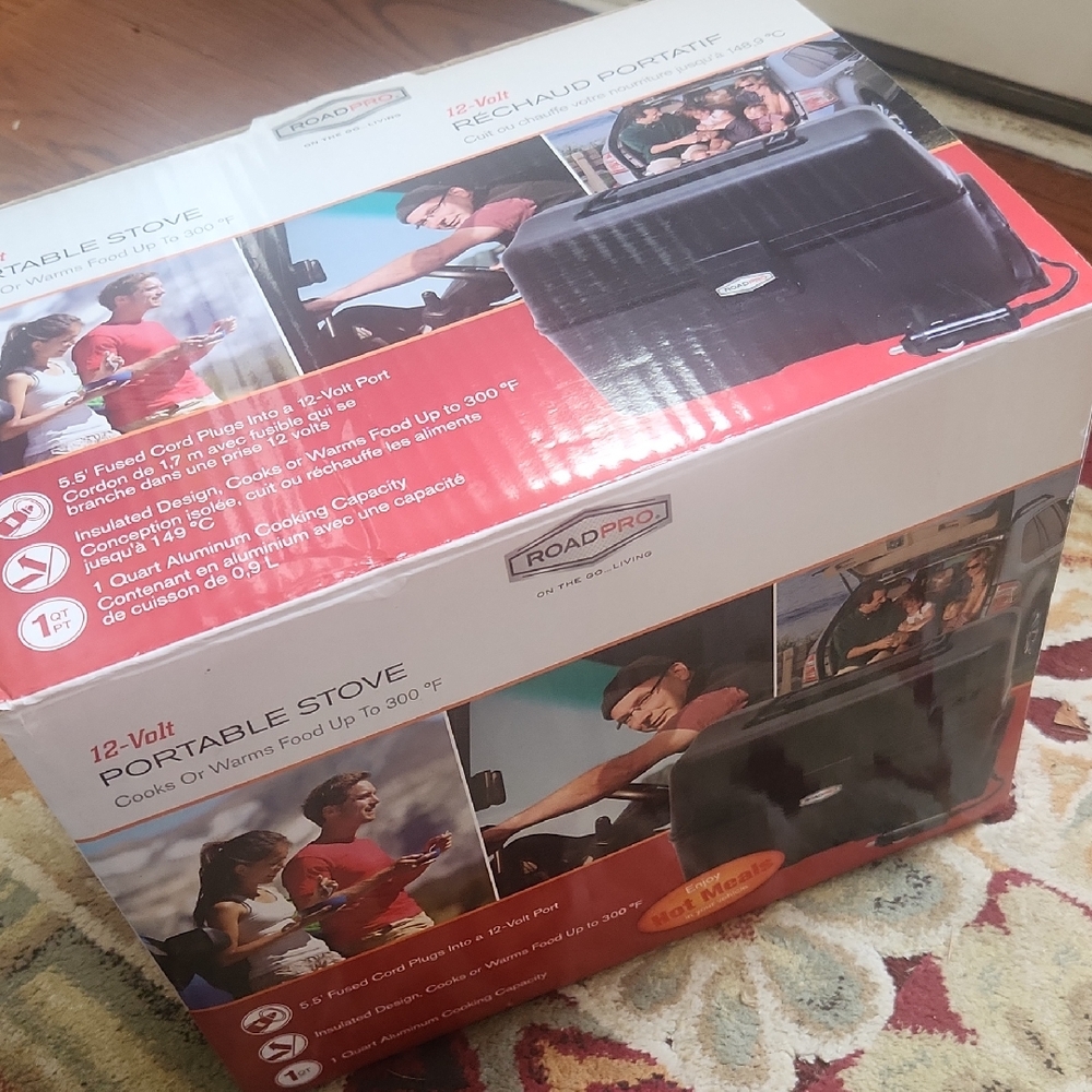 Black Portable Stove